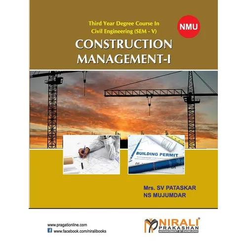 Construction Management-I - Paperback