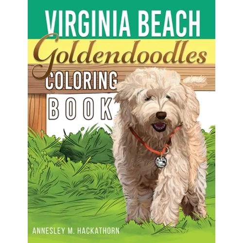 Virginia Beach Goldendoodles Coloring Book - Paperback