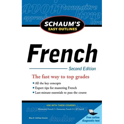 Schaum's Easy Outline of French, Second Edition - Paperback
