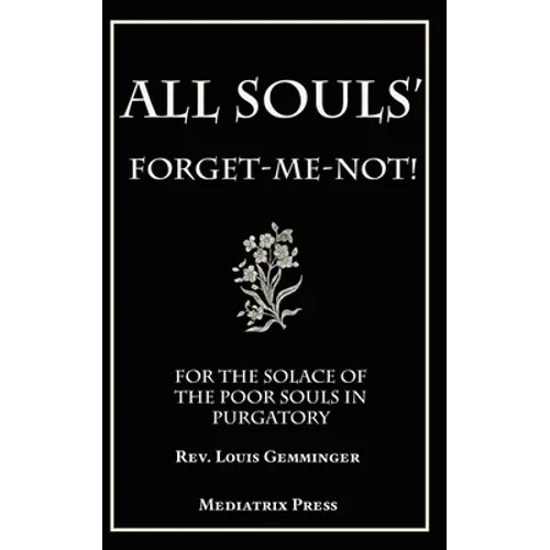 All Souls' Forget-me-not - Paperback