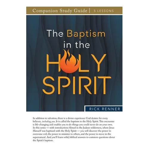 The Baptism in the Holy Spirit Study Guide - Paperback
