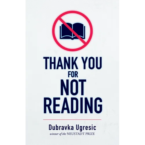 Thank You for Not Reading - Paperback