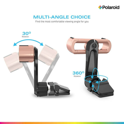 Polaroid Cell Phone Holder Car Mount - Air Vent Clip for Mobile Devices