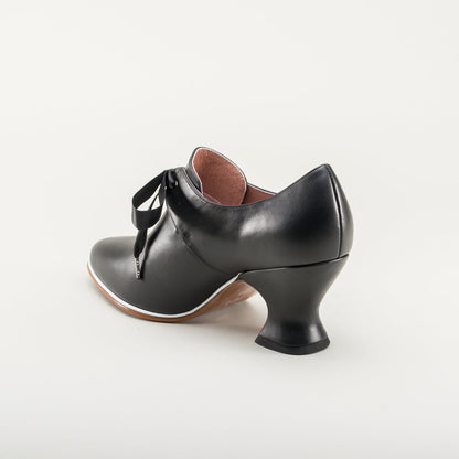 Pompadour 18th Century Leather Shoes (Black)