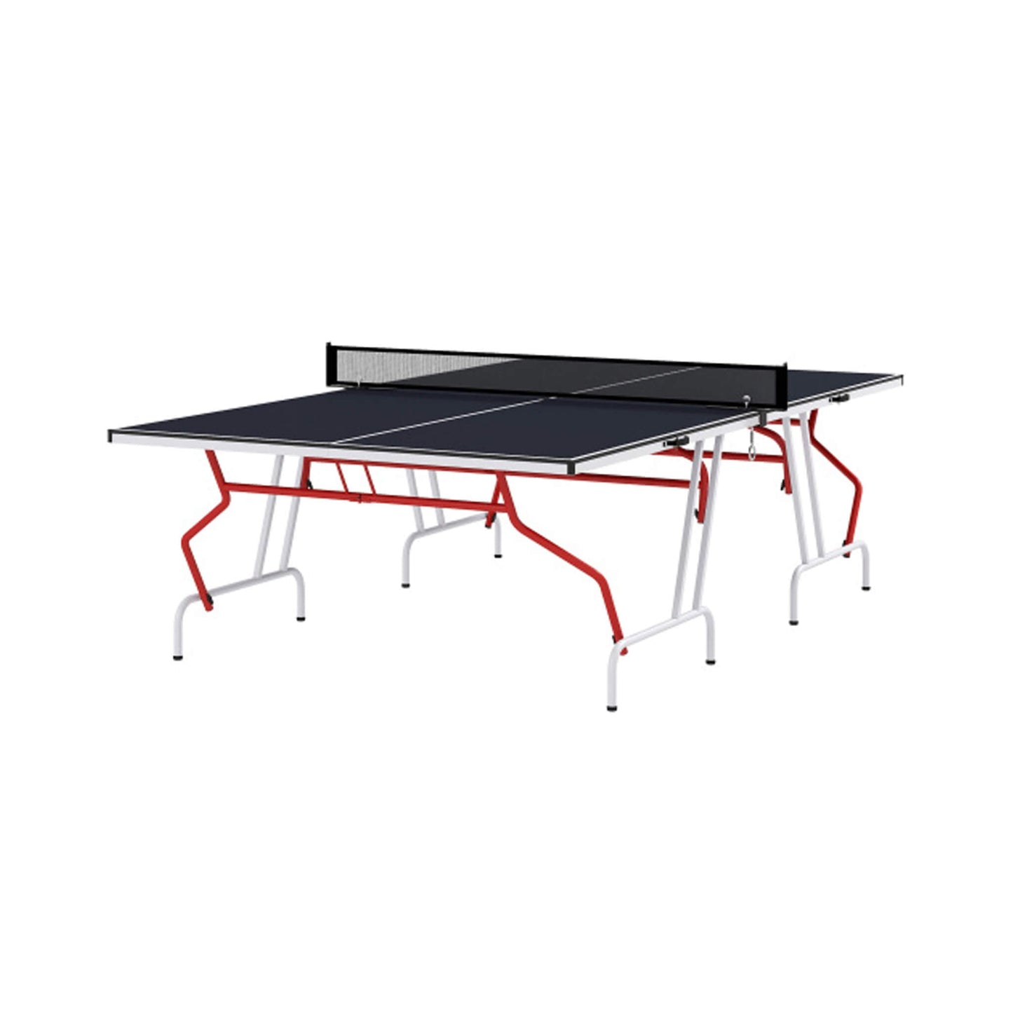 Portable Foldable Full-Size Ping Pong Table Tennis Table With Net And Accessories (SAK64929)