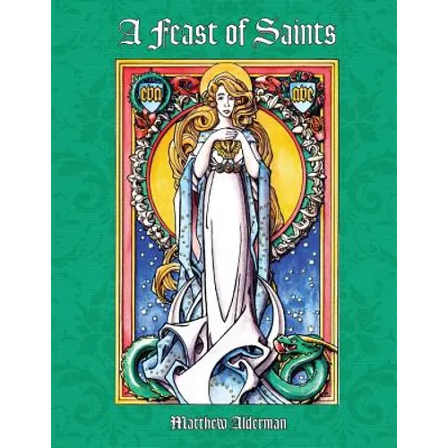 A Feast of Saints Coloring Book - Paperback