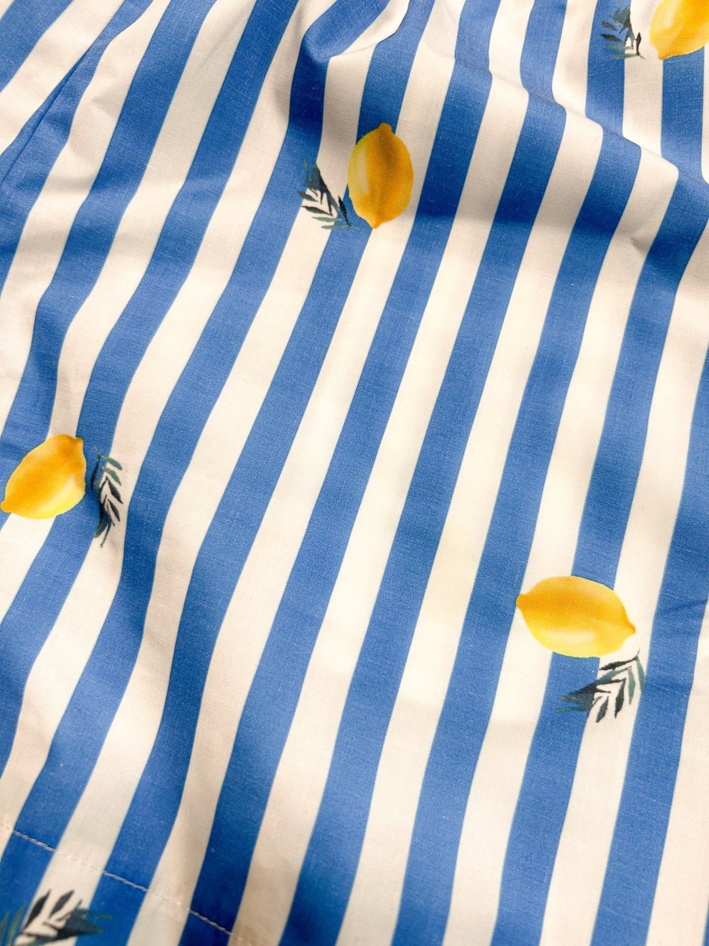 Lemon Drop Coastal Striped Two Piece Set