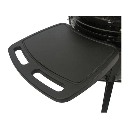 Primo Oval Large 300 All-In-One Ceramic Kamado Grill W/ Cradle, Side Shelves & Stainless Steel Grates [PGCLGC] (SAK21293)