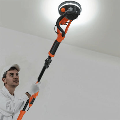 Professional Electric Drywall Ceiling Pole Sander W/ Vacuum, 750W (SAK97855)
