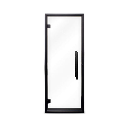 Prosaunas 24X73 Black Alder Prehung Clear Glass Sauna Door (SAK67491)