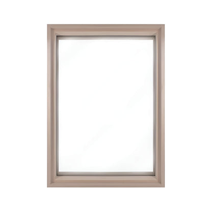 Prosaunas 25-5/8X37-5/8 Large Framed Dual Pane Clear Glass Sauna Window With Hemlock (SAK66329)