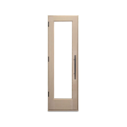 Prosaunas 24X80-Inch Prehung Solid Wood Douglas Fir Sauna Door With Dual-Pane Insulated Glass (SAK25184)