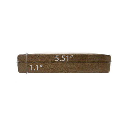 Prosaunas Thermo-Aspen 2X6 S4SEE SHP Sauna Bench Wood (SAK17042)