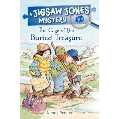 Jigsaw Jones: The Case of the Buried Treasure - Paperback