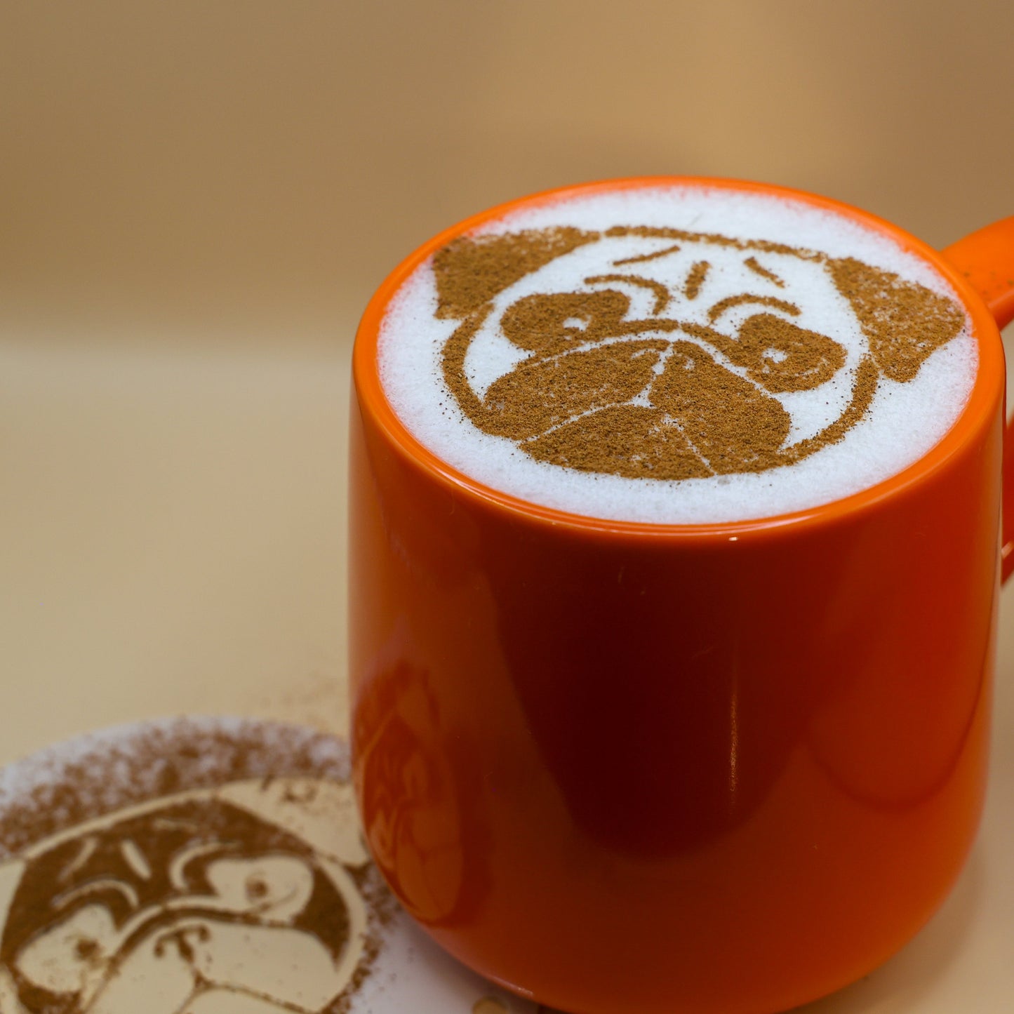 Custom Coffee Stencils