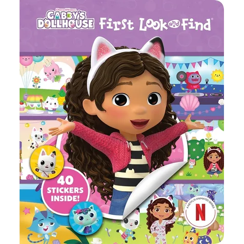 DreamWorks Gabby's Dollhouse: First Look and Find - Hardcover