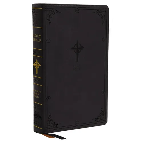Nabre, New American Bible, Revised Edition, Catholic Bible, Large Print Edition, Leathersoft, Black, Comfort Print: Holy Bible - Imitation Leather