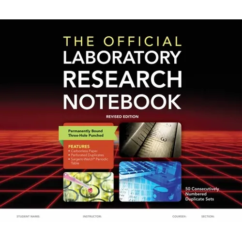 The Official Laboratory Research Notebook (50 Duplicate Sets): . - Paperback