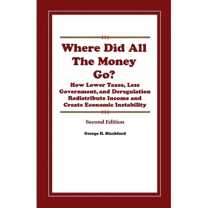 Where Did All The Money Go?: How Lower Taxes, Less Government, and Deregulation Redistribute Income and Create Economic Instability - Paperback