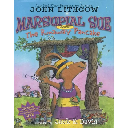 Marsupial Sue Presents the Runaway Pancake: Marsupial Sue Presents the Runaway Pancake [With CD (Audio)] - Hardcover