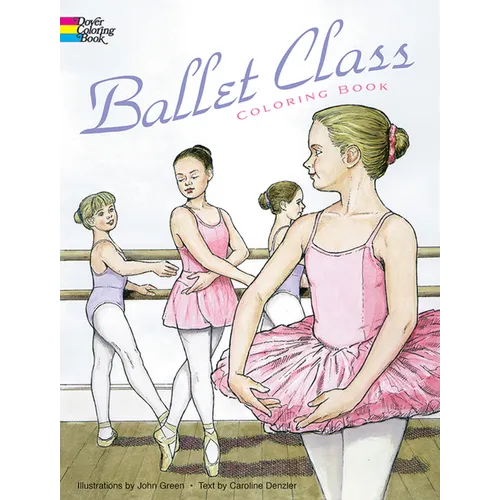 Ballet Class Coloring Book - Paperback
