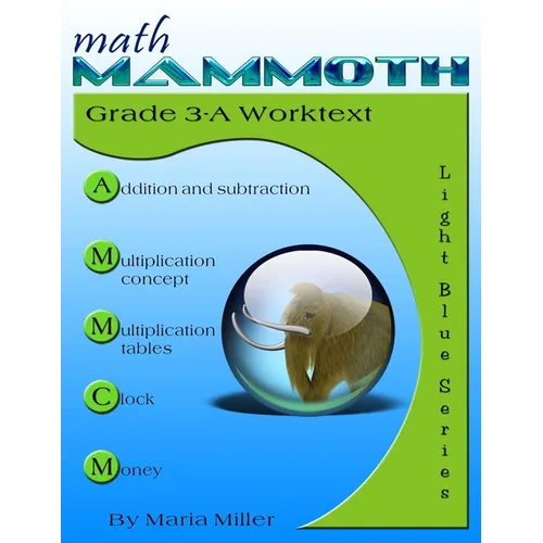 Math Mammoth Grade 3-A Worktext - Paperback