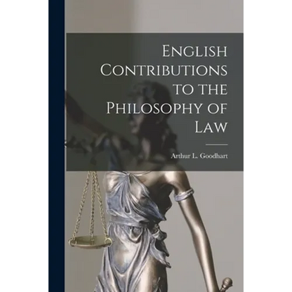 English Contributions to the Philosophy of Law - Paperback