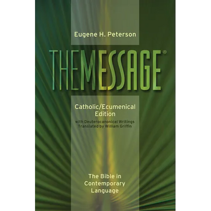 Message-MS-Catholic/Ecumenical: The Bible in Contemporary Language - Paperback