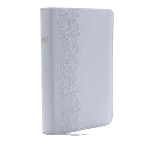 Kjv, Bride's Bible, Leathersoft, White, Red Letter Edition, Comfort Print - Imitation Leather