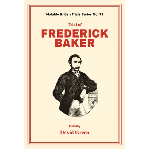 Trial of Frederick Baker - Paperback