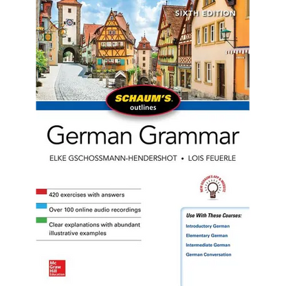Schaum's Outline of German Grammar, Sixth Edition - Paperback