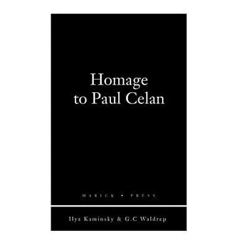 Homage to Paul Celan - Paperback