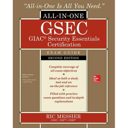 Gsec Giac Security Essentials Certification All-In-One Exam Guide, Second Edition - Paperback