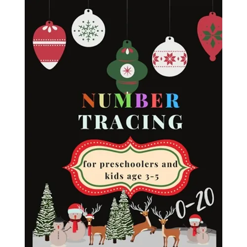 0-20 Number tracing for Preschoolers and kids Ages 3-5: Book for kindergarten.100 pages, size 8X10 inches . Tracing game and coloring pages . Lots of - Paperback