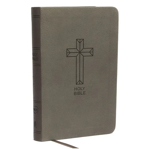 NKJV, Value Thinline Bible, Compact, Imitation Leather, Black, Red Letter Edition - Imitation Leather