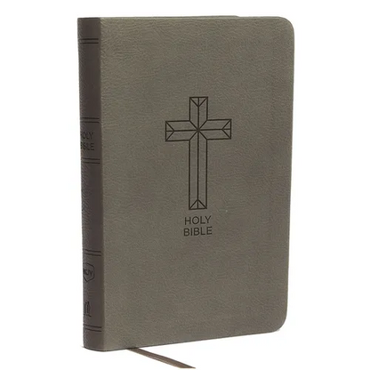 NKJV, Value Thinline Bible, Compact, Imitation Leather, Black, Red Letter Edition - Imitation Leather