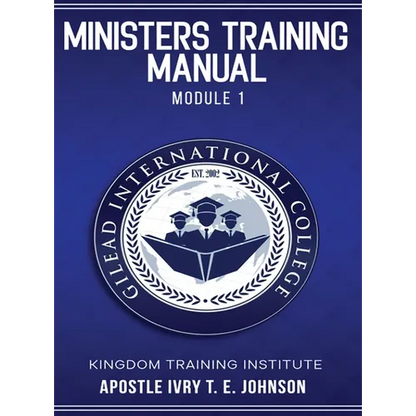 Ministers Training Manual - Hardcover