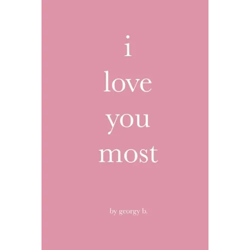 i love you most - Paperback