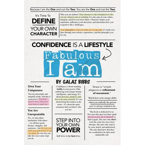 Fabulous, I Am: Confidence Is A Lifestyle - Paperback