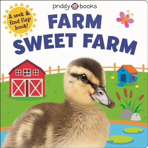 Farm Sweet Farm (Seek & Find Flap Book) - Board Book