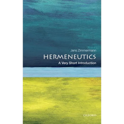 Hermeneutics: A Very Short Introduction - Paperback