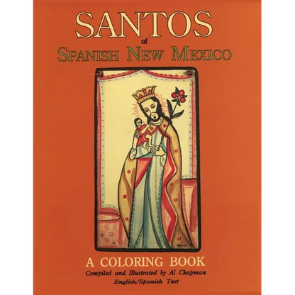 Santos of Spanish New Mexico, A Coloring Book - Paperback