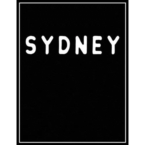 Sydney: Black and white Decorative Book - Perfect for Coffee Tables, End Tables, Bookshelves, Interior Design & Home Staging A - Paperback