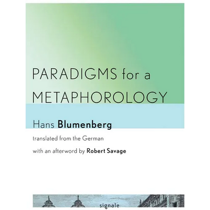 Paradigms for a Metaphorology - Paperback