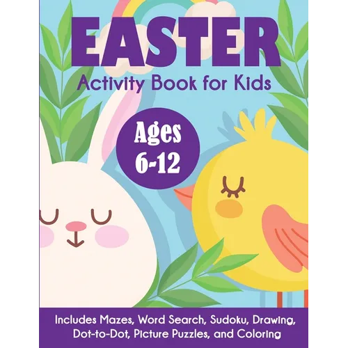 Easter Activity Book for Kids - Paperback