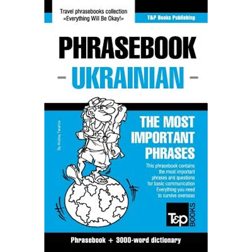 English-Ukrainian phrasebook and 3000-word topical vocabulary - Paperback