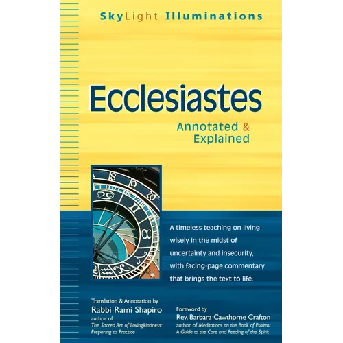 Ecclesiastes: Annotated & Explained - Hardcover