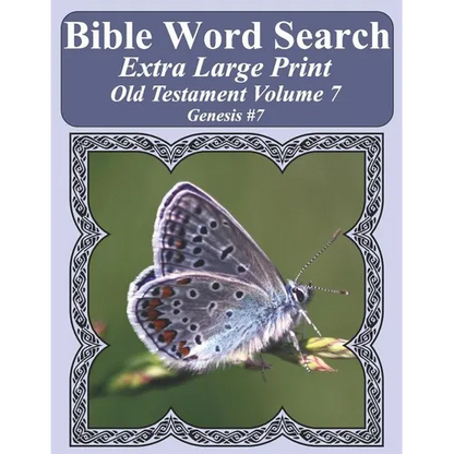 Bible Word Search Extra Large Print Old Testament Volume 7: Genesis #7 - Paperback