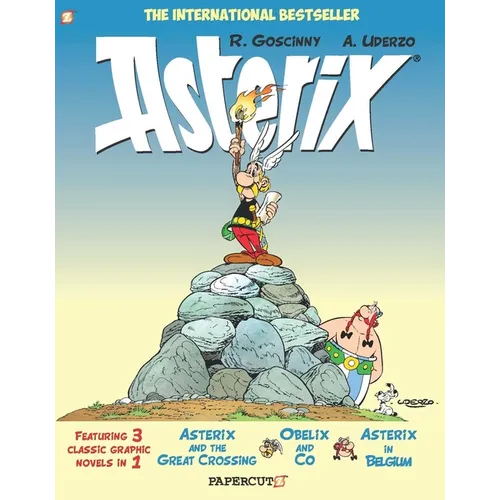 Asterix Omnibus Vol. 8: Collecting Asterix and the Great Crossing, Obelix and Co, Asterix in Belgium - Paperback