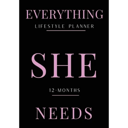 Everything She Needs Lifestyle Planner - Paperback